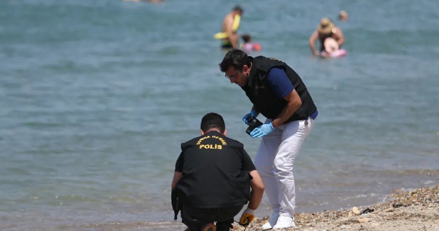 Çanakkale'de plajda mühimmat alarmı