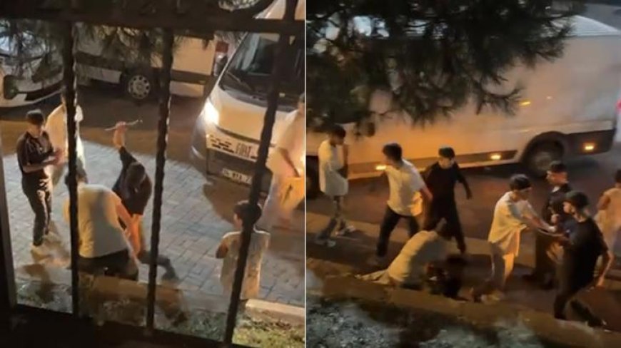 Esenler'de baltalı dehşet! Konuşmak için gitti, saldırıya uğradı; 7 tutuklama