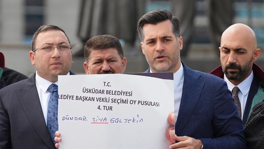 AK Parti'den Üsküdar Belediyesi Başkan Vekilliği seçimi için suç duyurusu