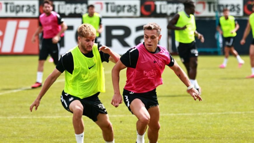 Beşiktaş, Hradec Kralove maçının hazırlıklarına devam etti