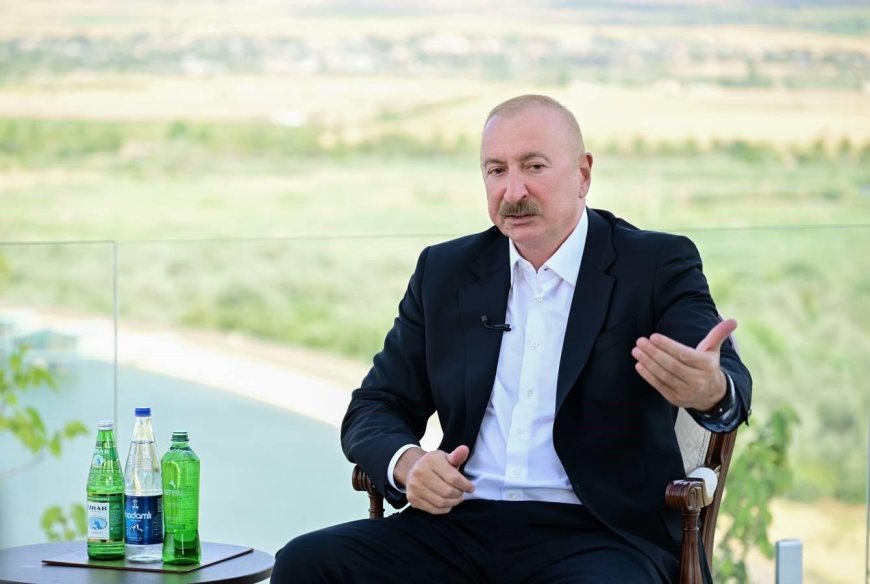 Aliyev'den Ermenistan'a Zengezur mesajı! 'Umarım konuyu uzatmayacaklardır'