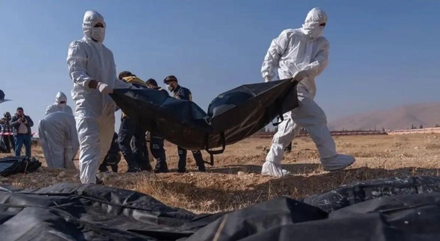 Suriye'de bir toplu mezar daha! İki noktada insan kalıntıları bulundu