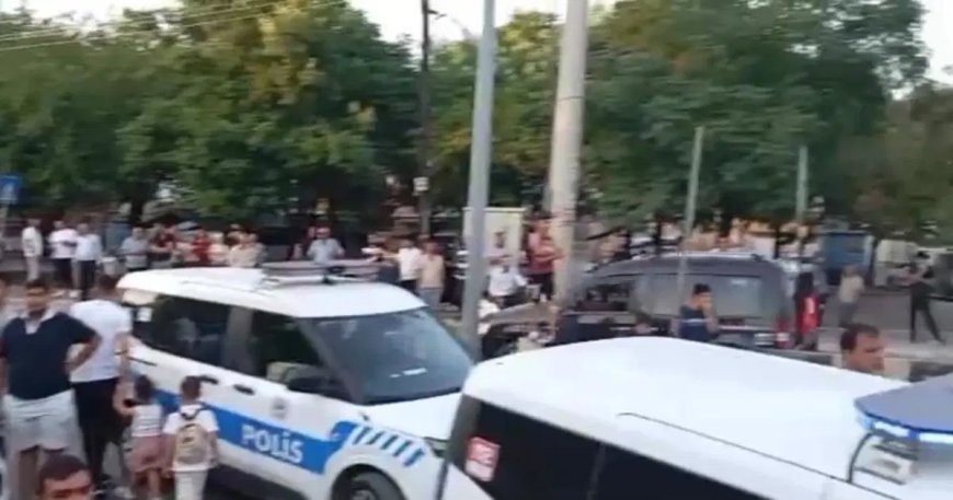 Gaziantep'te ilçeyi ayağa kaldıran cinsel istismar iddiası. Yüzlerce kişi karakolun önünde toplandı