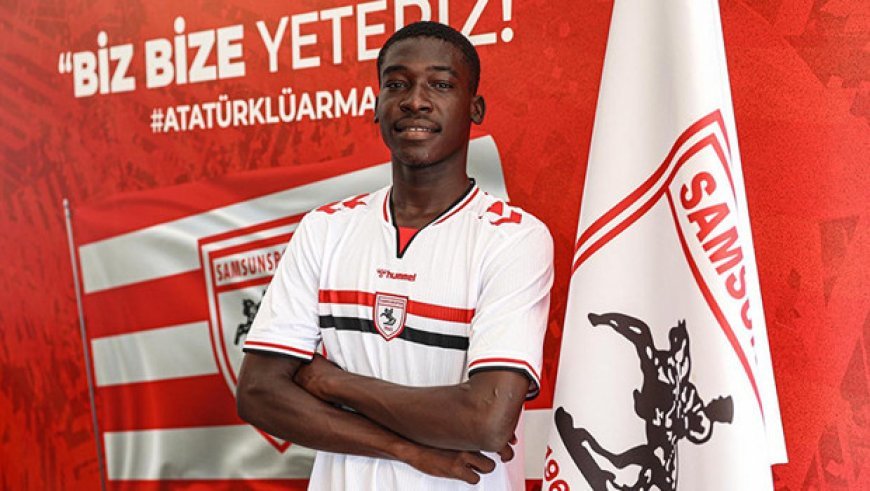 Samsunspor, Mbaitoloum Daniel ile 5 yıllık sözleşme imzaladı