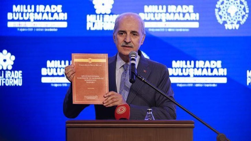 TBMM Başkanı Kurtulmuş'tan 'Terörsüz Türkiye' mesajı: Ne ayrılıkçı söze ne de ayrımcılık sözlerine yer yok