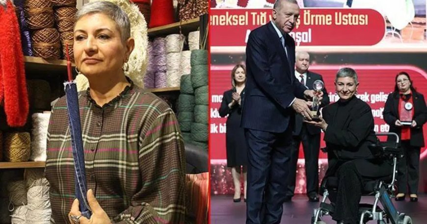 Depremde çocukları ve eşi öldü, engelli kaldı. Azmiyle "Yaşayan insan hazinesi" oldu