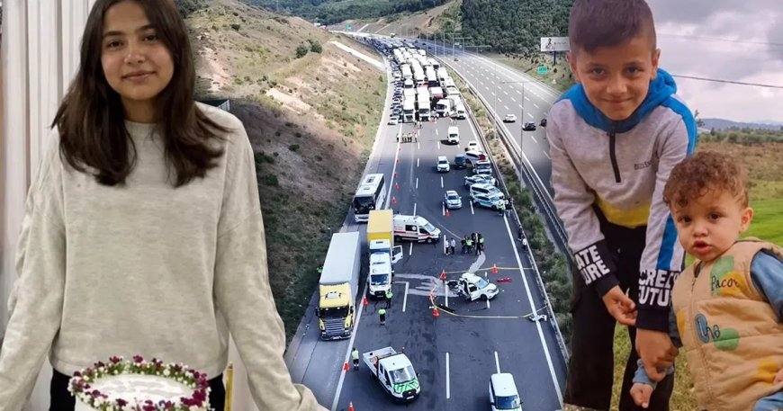 Kuzey Marmara'da yürek yakan kaza. 3 kardeş yan yana toprağa verildi