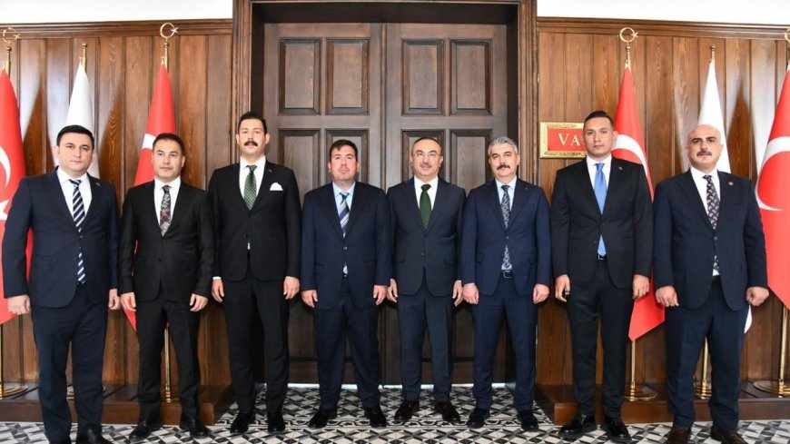 Adalet Bakan Yardımcısı Tuncay, Tekirdağ'da ziyaretlerde bulundu