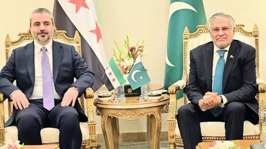 Suriye-Pakistan hattında 19 yıl sonra bir ilk! 'Bölgesel gelişmeler değerlendirildi'