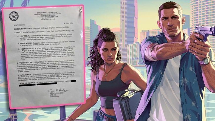 Orduda sıra dışı GTA 6 teşviki! Ülkedeki yeni yöntem şaşırttı: '4 gün izin hakkı'