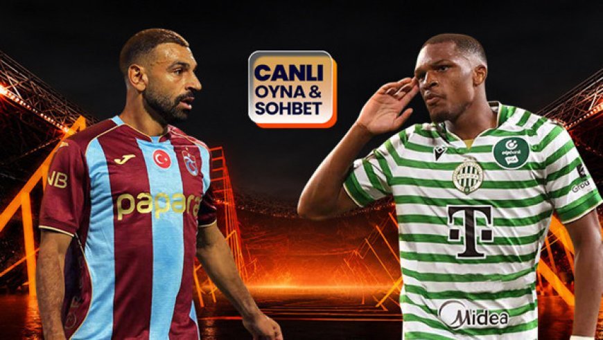 Trabzonspor'un konuğu Ferencvaros! Maçın heyecanı canlı sohbet ile Misli'de