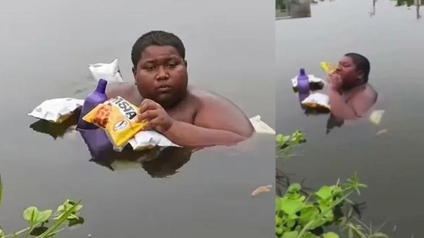5 yıldır sudan çıkmıyor, yemeğini bile orada yiyor! 16 yaşındaki çocuğun sıra dışı yaşamı