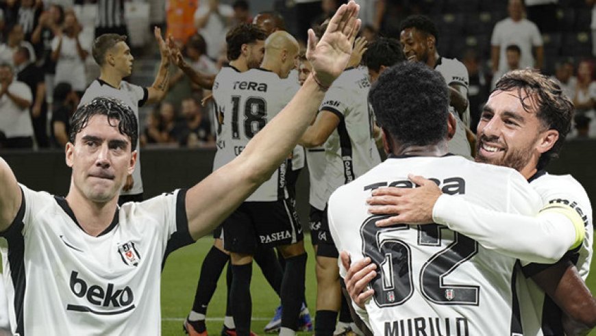 Beşiktaş'ın Zalgiris galibiyeti Avrupa basınında! Italiano ve Vlahovic için sözler