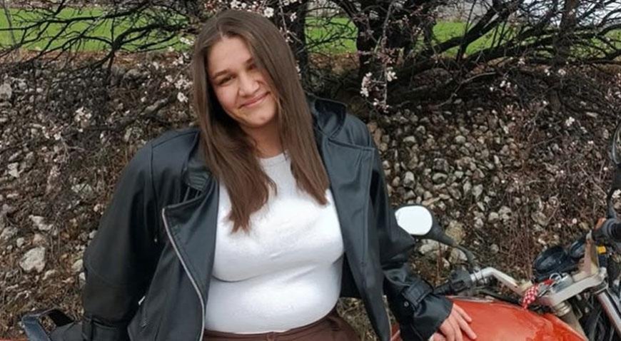 Otomobille motosiklet çarpıştı: 18 yaşındaki Nehir’den acı haber