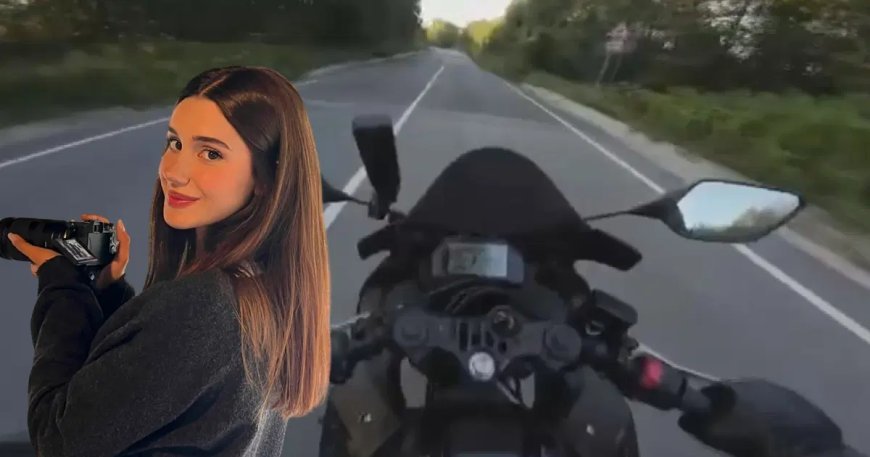 Fenomen Ceyda Yakova'nın öldüğü kaza kask kamerasında