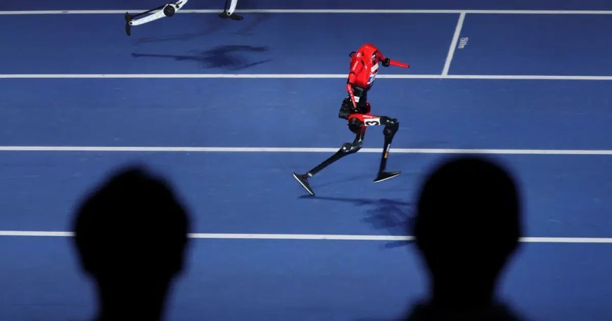 Usain Bolt’un rekorunu geçti: Robot 100 metreyi 9,32 saniyede koştu