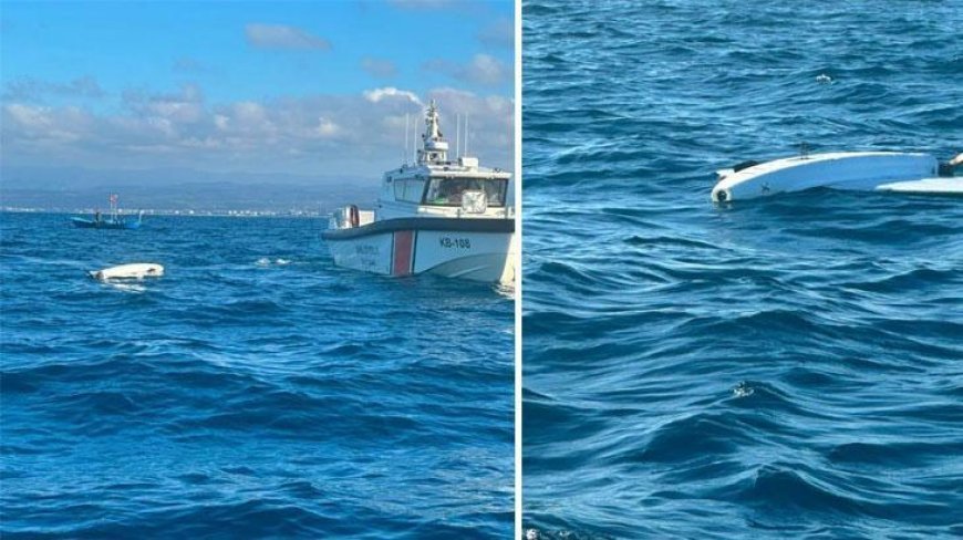 Karasu'da balık tutmak için açıldılar, dron buldular