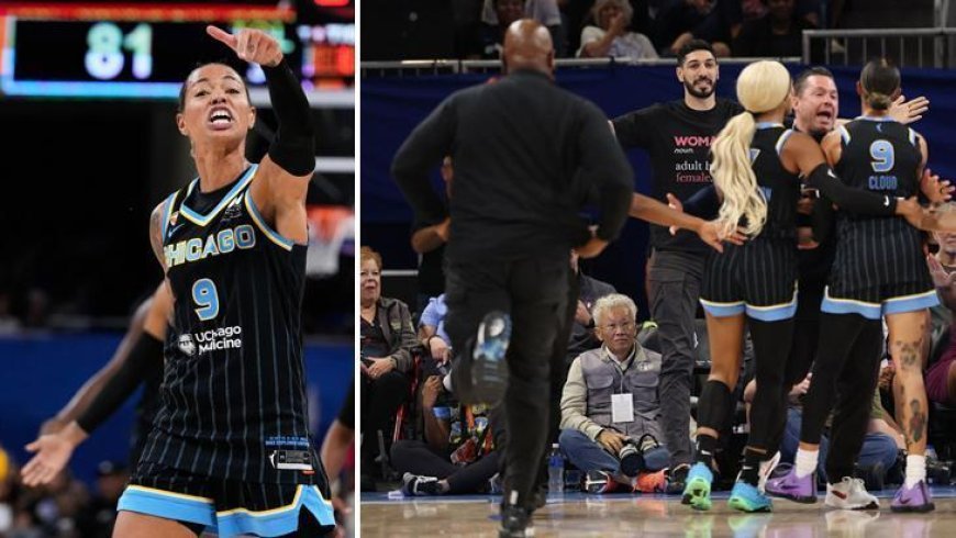 FETÖ'cü firari Enes Kanter WNBA maçında salondan kovuldu!