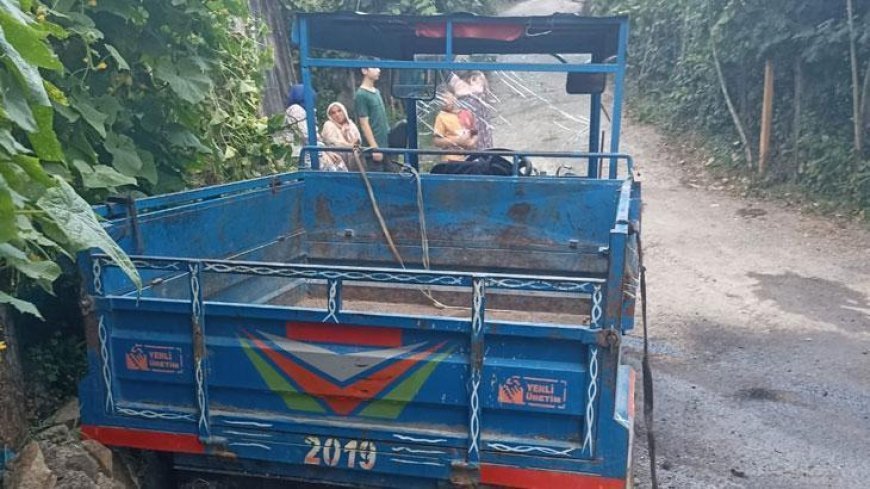 Ordu'da patpat devrildi: 8 kişi yaralandı
