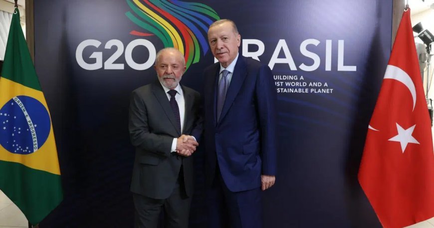 Cumhurbaşkanı Erdoğan Brezilya Devlet Başkanı ve Litvanya Başbakanı ile görüştü