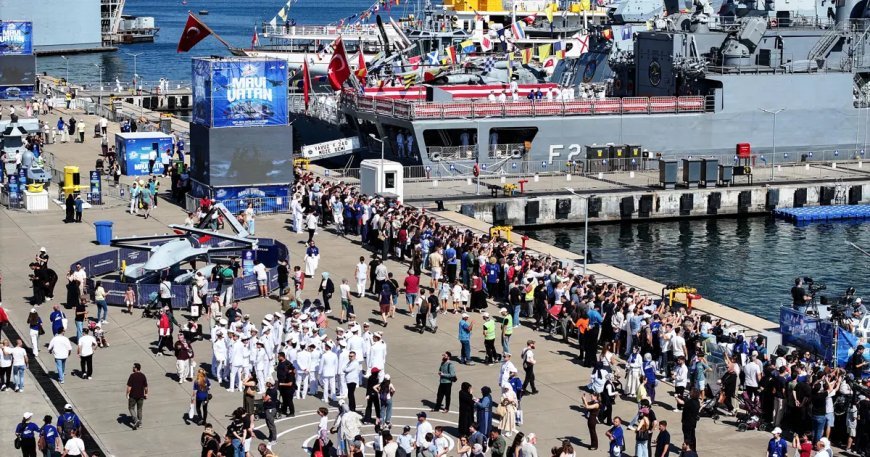 343 bin kişi TEKNOFEST Mavi Vatan'da festival coşkusuna ortak oldu
