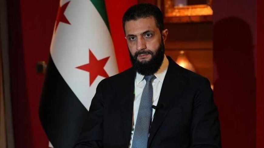 Cumhurbaşkanı Ahmed Şara: Suriye kalkınma ve inşa yoluna çıktı