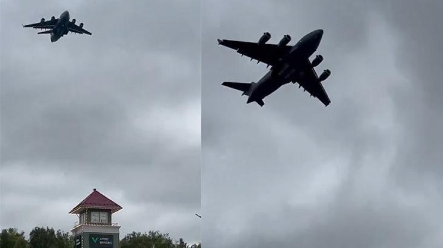 SON DAKİKA HABERLER: Rusya'ya indi, Kremlin'in bile haberi yok! Moskova semalarında gizemli ABD uçağı