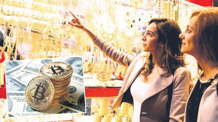 Altın riskle parladı Bitcoin iştahı arttı