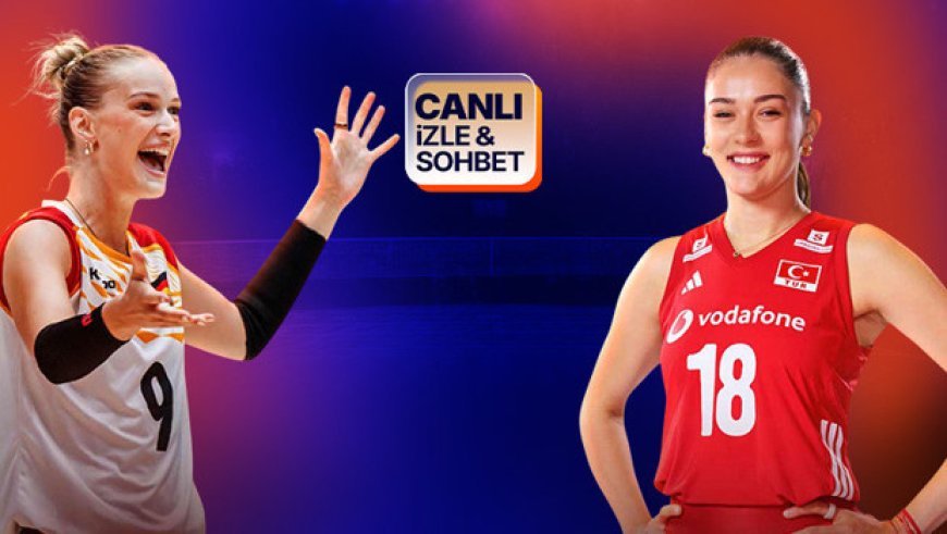 Filenin Sultanları, Almanya karşısında! Maçın heyecanı canlı yayın ile Misli'de