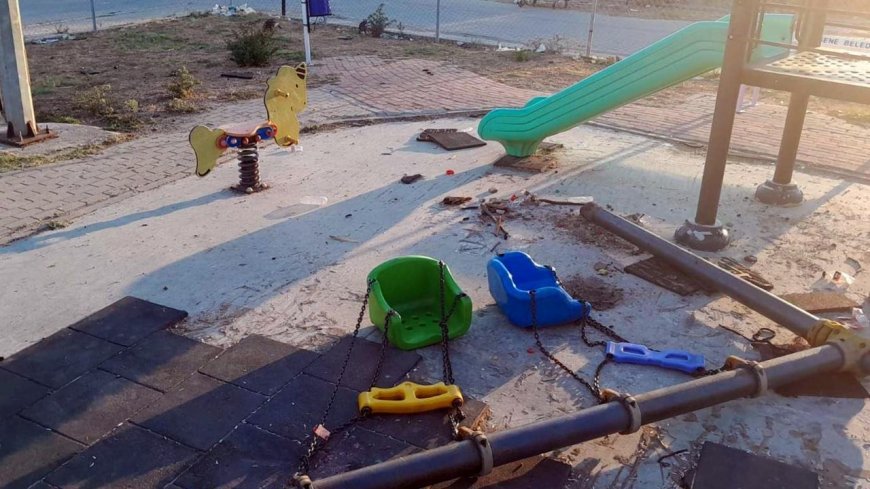 Ergene'de çocuk parkına zarar verilmesine tepki