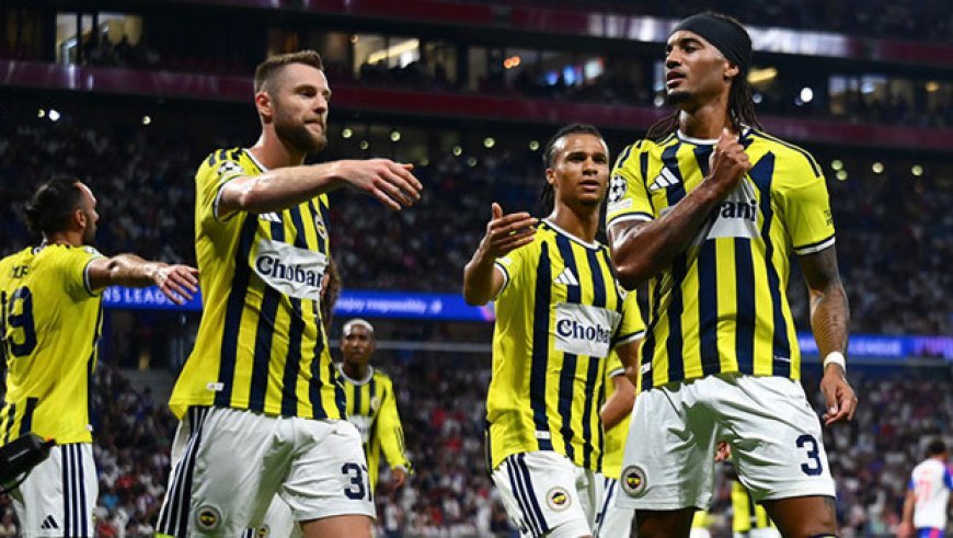 Fenerbahçe'ye Şampiyonlar Ligi'nden dev gelir!