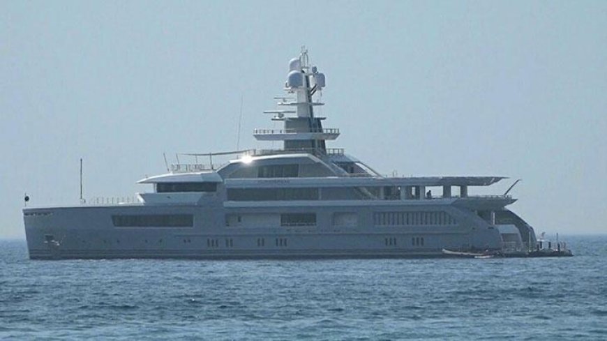 250 milyon dolarlık mega yat Kuşadası’na demirledi