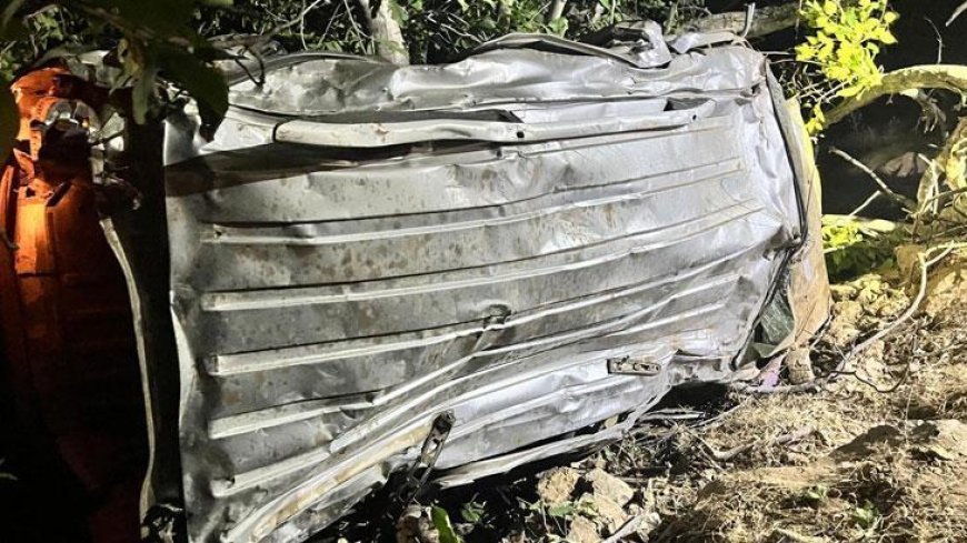Bingöl'de feci kaza! Hafif ticari araç uçuruma yuvarlandı: 4 ölü, 5 yaralı