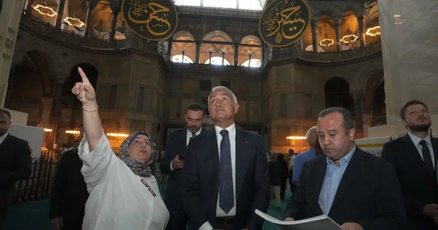 Ayasofya’da dev restorasyonda 3 etap tamam