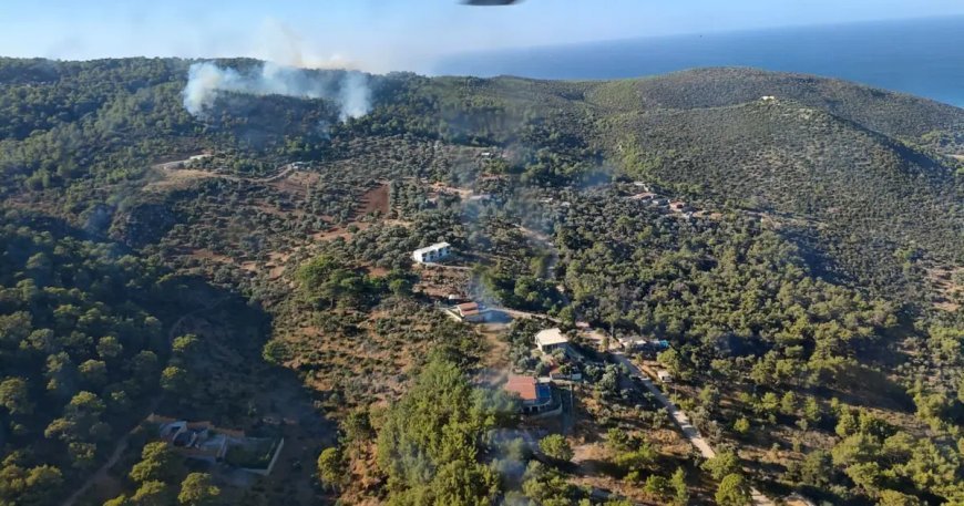 Antalya Kaş'ta orman yangını: Çok sayıda ekip sevk edildi
