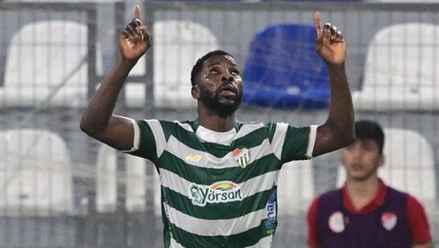 Bursaspor'da Kelechi Iheanacho fırtınası dinmiyor!