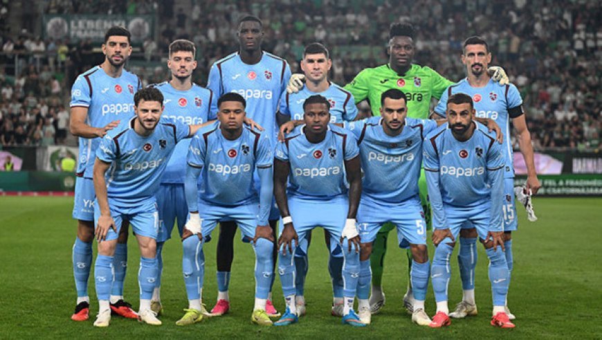 Trabzonspor'un UEFA Konferans Ligi fikstürü belli oldu!