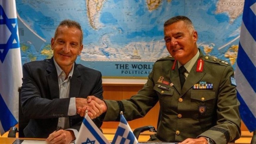 İsrail-Yunanistan hattında 3 milyar euroluk anlaşma resmen imzalandı! 'Çok katmanlı savunma ağı'