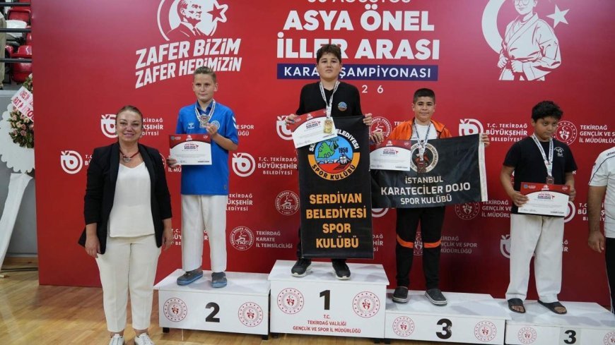 Tekirdağ'da karateci Asya Önel, anısına turnuva düzenlendi