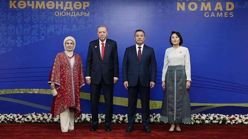 Cumhurbaşkanı Erdoğan Dünya Göçebe Oyunları Açılış Töreni'ne katıldı