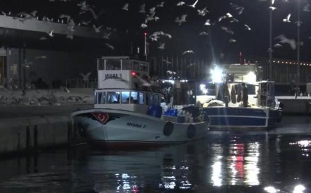 İstanbul’da av yasağı bitti ve ilk balıklar bu gece avlandı