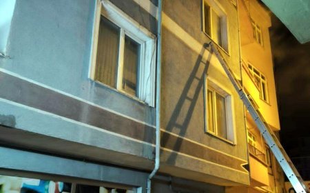 Malkara'da ev yangını büyümeden söndürüldü