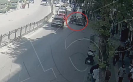 Park eden aracın kapısı açıldı, gözlük camı yüzüne saplandı
