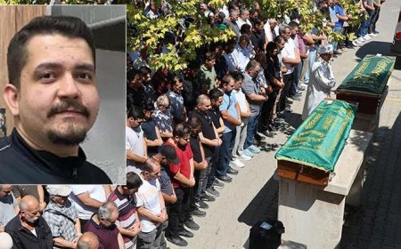 Denizli'de kahreden olay! Kazada ölen genç ile acı haberin ardından vefat eden babası toprağa verildi