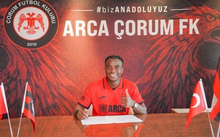 Çorum FK, Youssoufa Moukoko'yu renklerine bağladı!