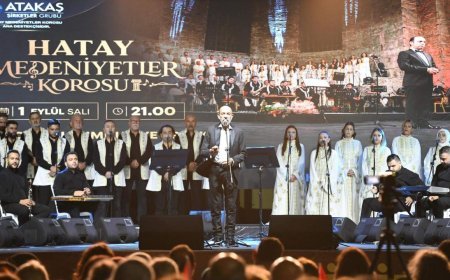 Hatay Medeniyetler Korosu, Çorlu'da konser verdi