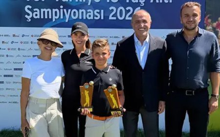 Türkiye 18 Yaş Altı Golf Şampiyonası’nda Kaan Albayrak iki birincilik elde etti