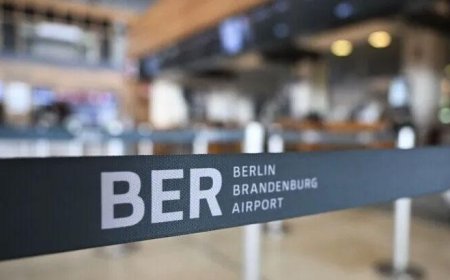 Berlin-Brandenburg Havalimanı'nda tehlikeli madde alarmı! Terminal boşaltıldı