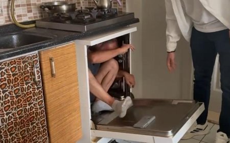 31 yıl hapis cezasıyla aranıyordu, bulaşık makinesinde saklanırken yakalandı