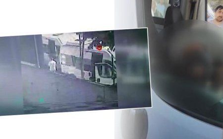 Arnavutköy 'de tartıştığı servis şoförüne kurşun yağdırdı! Görüntüler ortaya çıktı